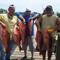 Reeling in Reds on Gulf Shores!